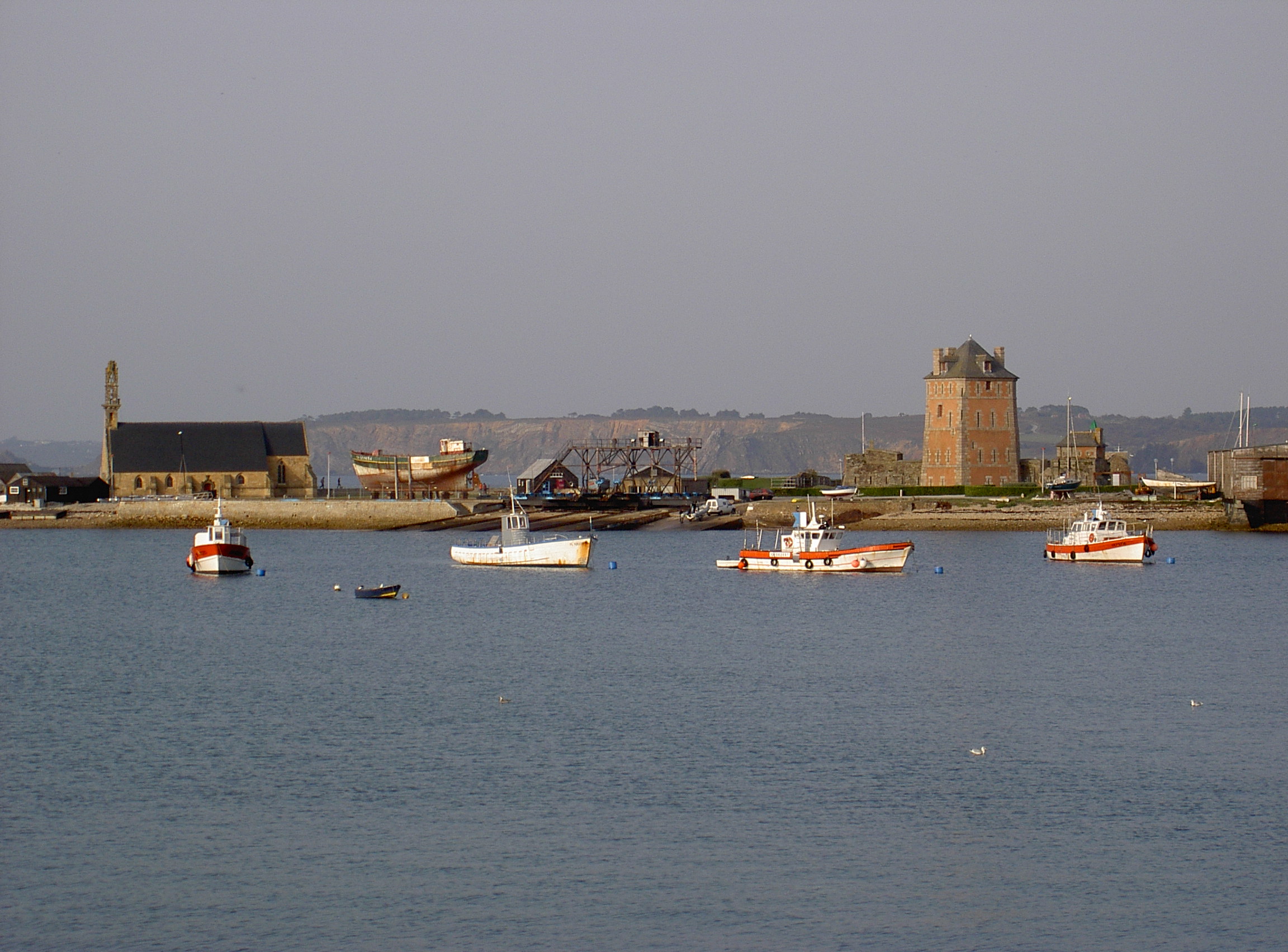 Vue sur le port