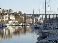 MORLAIX et son port - Double-cliquez pour afficher l'image en grand.