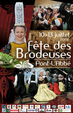 affiche fête des brodeuses 2008